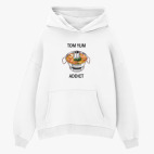 Толстовка худи оверсайз