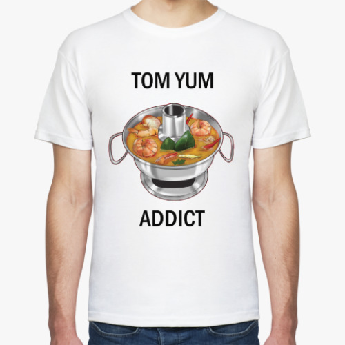Футболка с принтом Суп Том ям - самый острый символ Таиланда!