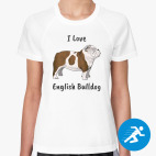 Женская спортивная футболка