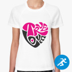 Женская спортивная футболка