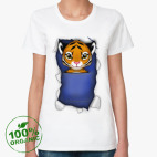 Женская футболка органик