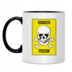 Кружка двухцветная