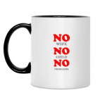 Кружка двухцветная