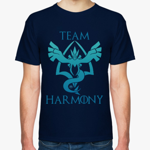 Футболка с принтом Team Harmony