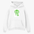 Толстовка худи оверсайз