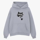 Толстовка худи оверсайз