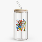 Банка с бамбуковой крышкой