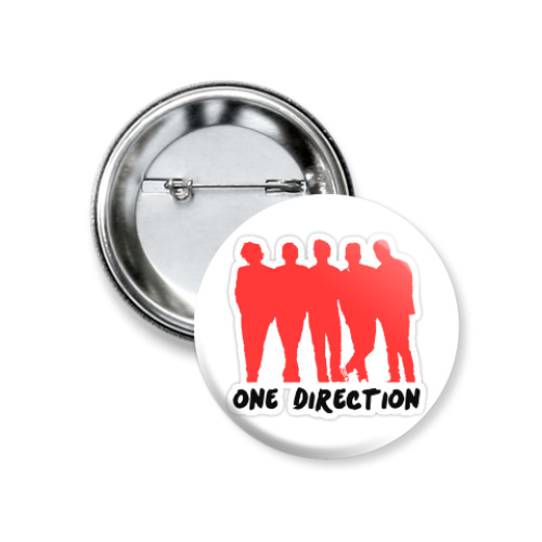 Значок 37мм One Direction