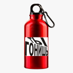 Металлическая бутылка 400 мл UV-DTF