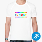 Мужская спортивная футболка