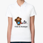 Женская рубашка поло