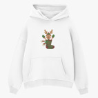 Толстовка худи оверсайз