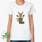 Женская футболка органик