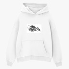 Толстовка худи оверсайз