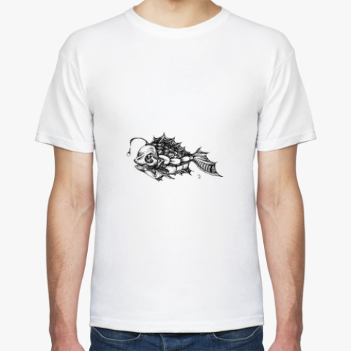 Футболка с принтом  «Попади на удочку»