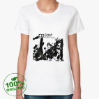 Женская футболка органик