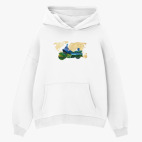 Толстовка худи оверсайз