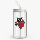 Банка с бамбуковой крышкой