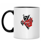 Кружка двухцветная