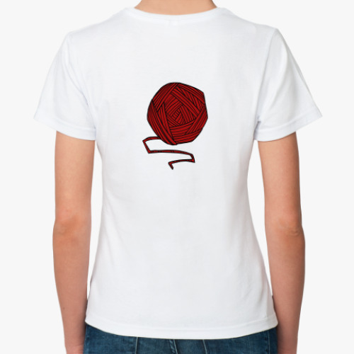 Классическая футболка Вяжем от души