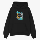 Толстовка худи оверсайз