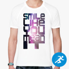 Мужская спортивная футболка