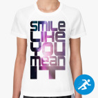 Женская спортивная футболка