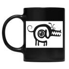 Кружка цветная UV-DTF