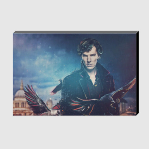 Холст с принтом Вороны Лондона