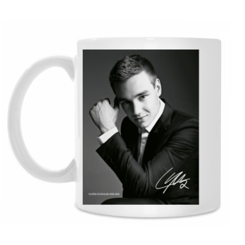 Кружка с принтом Лиам Пейн