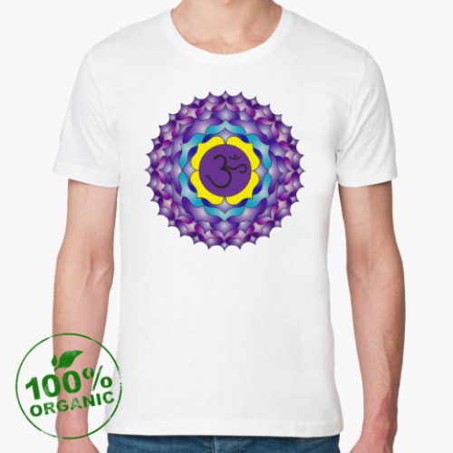 Футболка из органик-хлопка Янтра Сахасрара-чакры