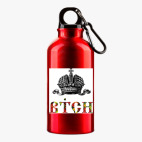 Металлическая бутылка 400 мл UV-DTF