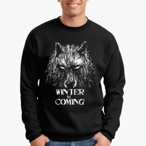 Свитшот с принтом Winter is Coming