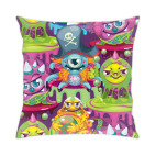 Подушка 35x35 см Мультяшные монстрики