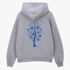 Толстовка худи оверсайз