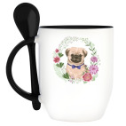 Кружка с ложкой