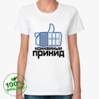 Женская футболка органик