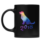 Кружка цветная UV-DTF