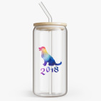 Банка с бамбуковой крышкой