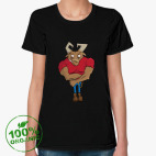 Женская футболка органик