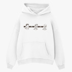 Толстовка худи оверсайз