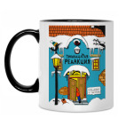 Кружка двухцветная