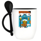 Кружка с ложкой