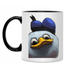 Кружка двухцветная