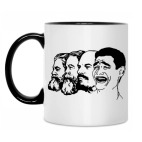 Кружка двухцветная