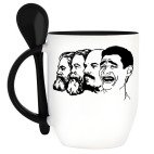 Кружка с ложкой