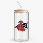 Банка с бамбуковой крышкой