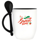 Кружка с ложкой