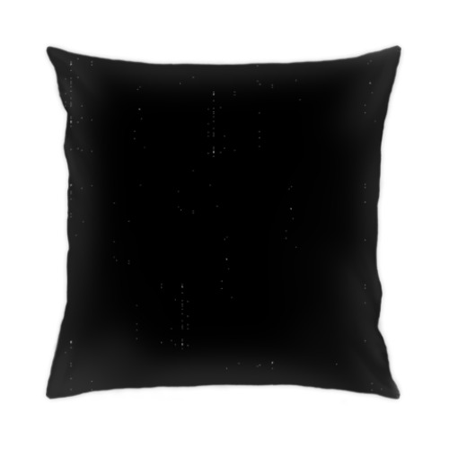 Подушка с принтом Fox Pixel