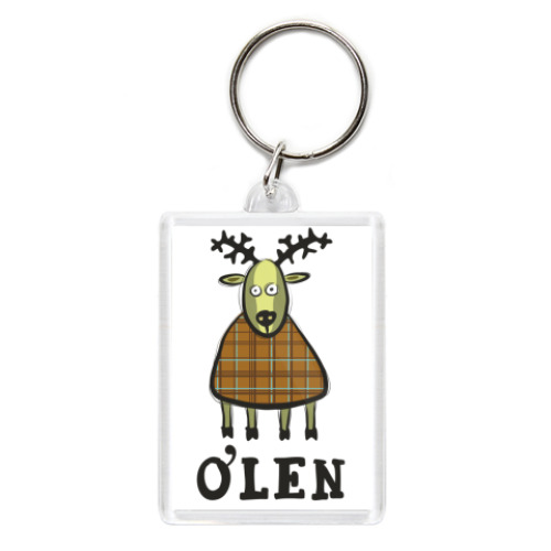 Брелок с принтом  'О'Лень'